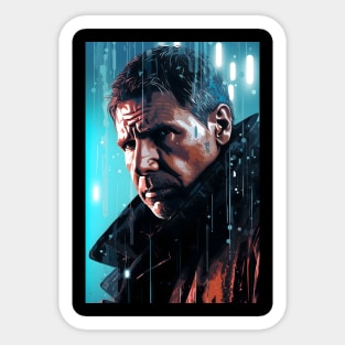 Rick Deckard - Blade Runner Sticker